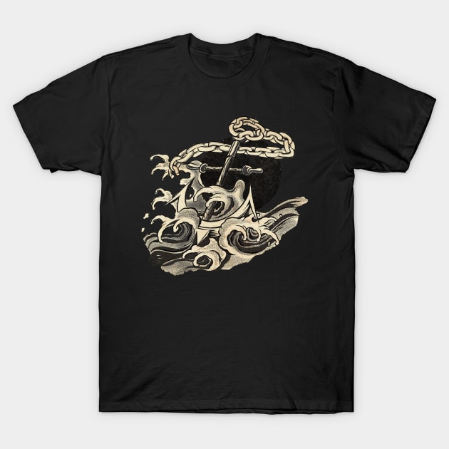 Anchor T-Shirt by DeclanTIGERIllustration